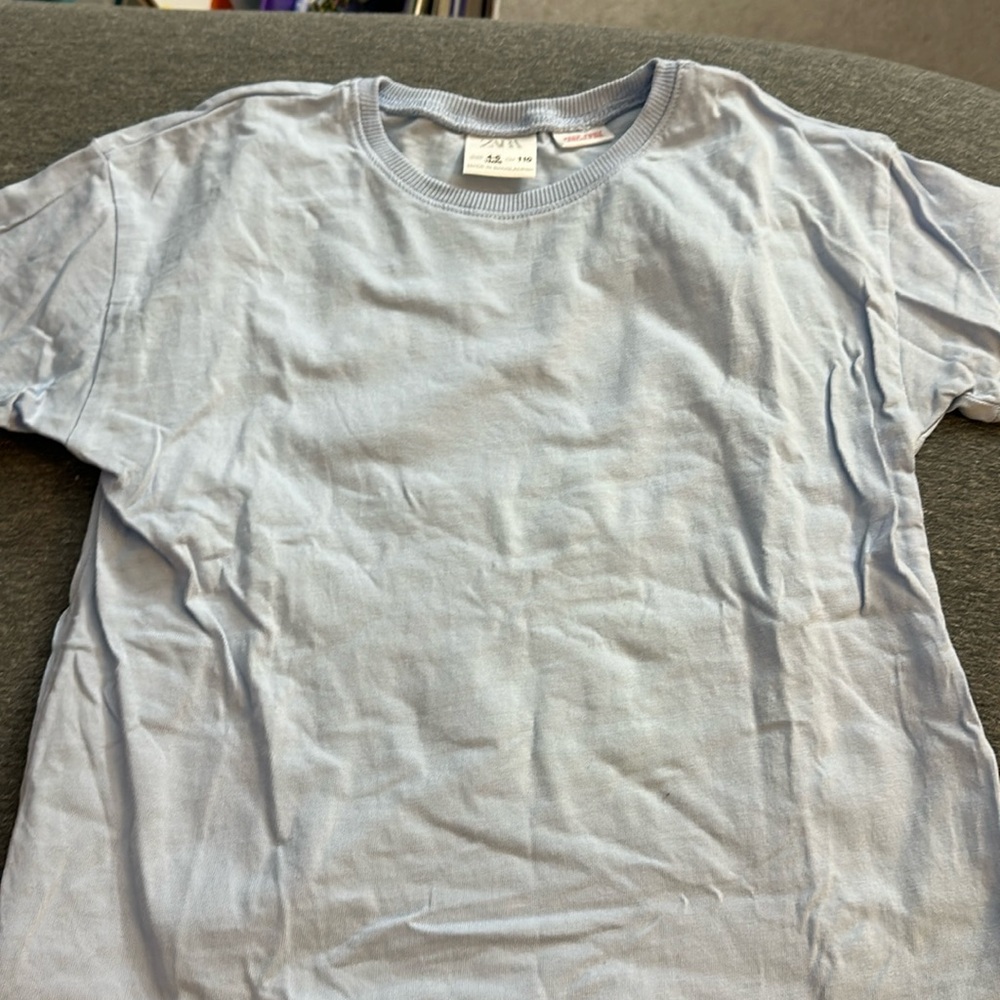 Zara T-shirt 4-5 blue